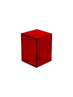 Caja de mazo para cartas Eclipse de 2 piezas Deck Box Apple Red rojo Ultra Pro