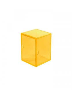 Caja de mazo para cartas Eclipse de 2 piezas Deck Box Lemon Yellow amarillo Ultra Pro