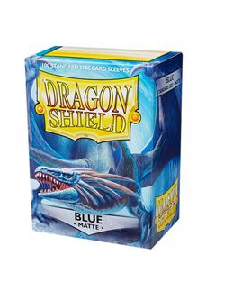 Fundas Standard Matte Blue (100 fundas) Dragon Shield
