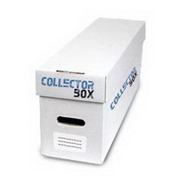 COLLECTOR BOX CAJA PARA ARCHIVAR COMICS 30x20x30 CM