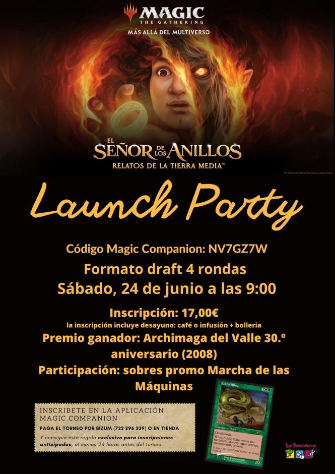 Torneo Magic: Launch Party Señor de los Anillos