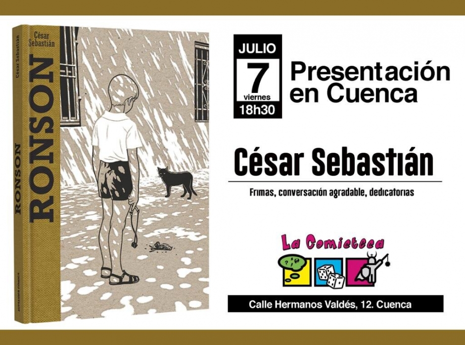 Presentación y firmas César Sebastian