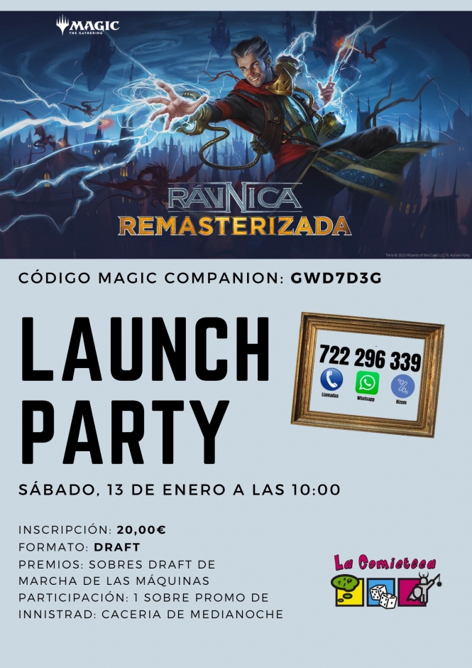 Torneo Magic Launch Party Rávnica remasterizada