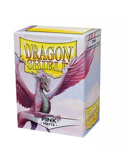 Fundas Standard Matte Pink (100 fundas) Dragon Shield