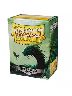 Fundas Standard Matte Emerald (100 fundas) Dragon Shield