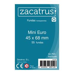 Fundas para cartas Zacatrus mini Euro 45x68 55unds