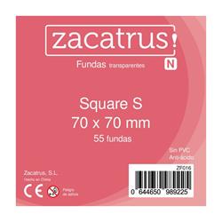 Fundas para cartas Zacatrus Square S 70x70 55unds