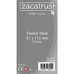Fundas para cartas Zacatrus French Tarot 61x112  55unds