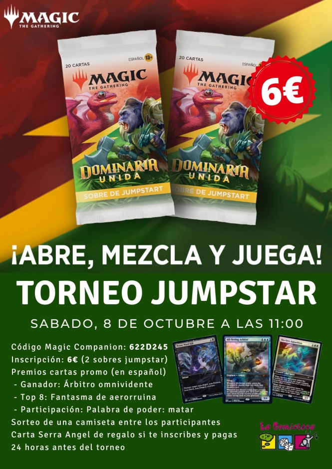 Torneo Magic: Jumpstar Dominaria Unida