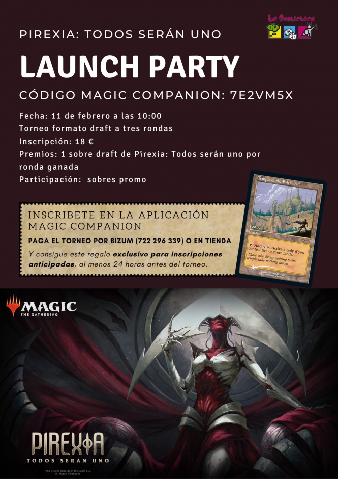Torneo Magic: Launch Party Pirexia: Todos serán uno