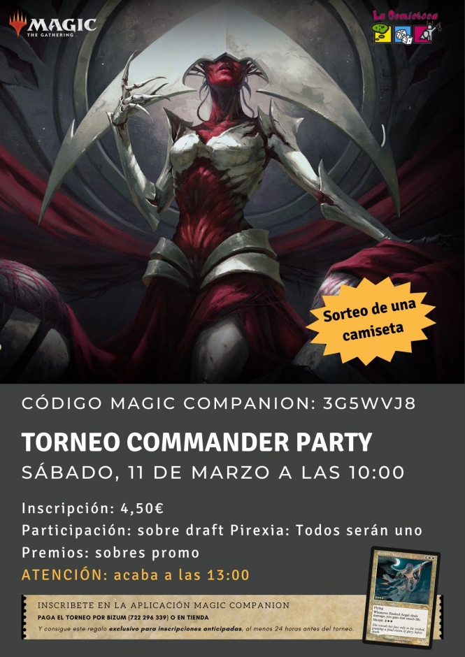 Torneo Magic Commander Party
